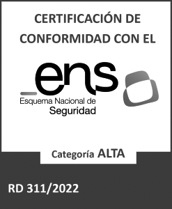 ENS certificación ALTA
