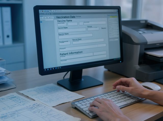 Digitalización de registros vacunales