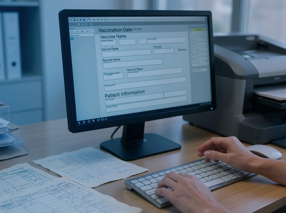 Digitalización de registros vacunales